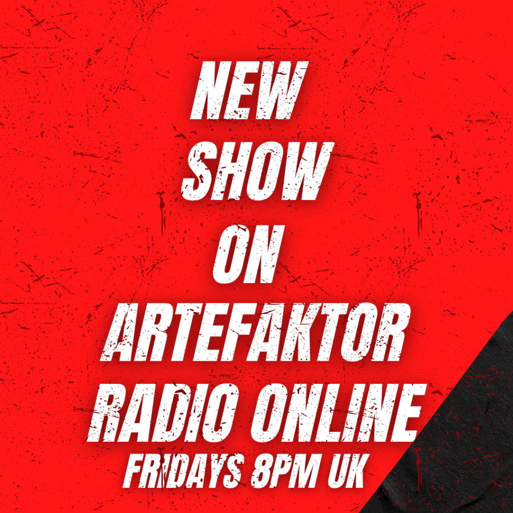 New Show on Artefaktor Radio Online